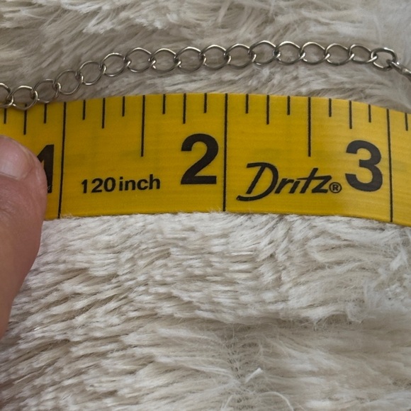 Silver Cross Pendant Necklace and Earring Set - Picture 8 of 10